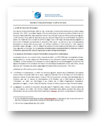 Note politique Sécurité Alim